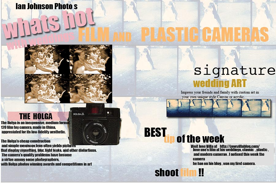 Whats Hot in Weddings Tips Ideas and Trends | Holga’s and film