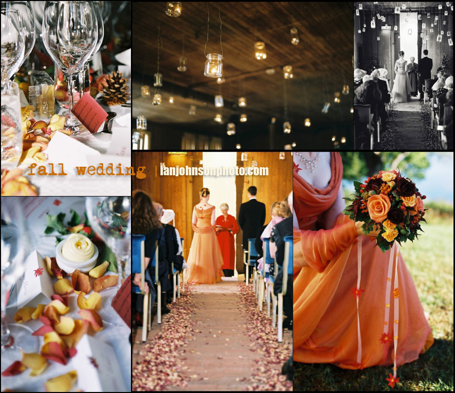 Fall Wedding Ideas Photos