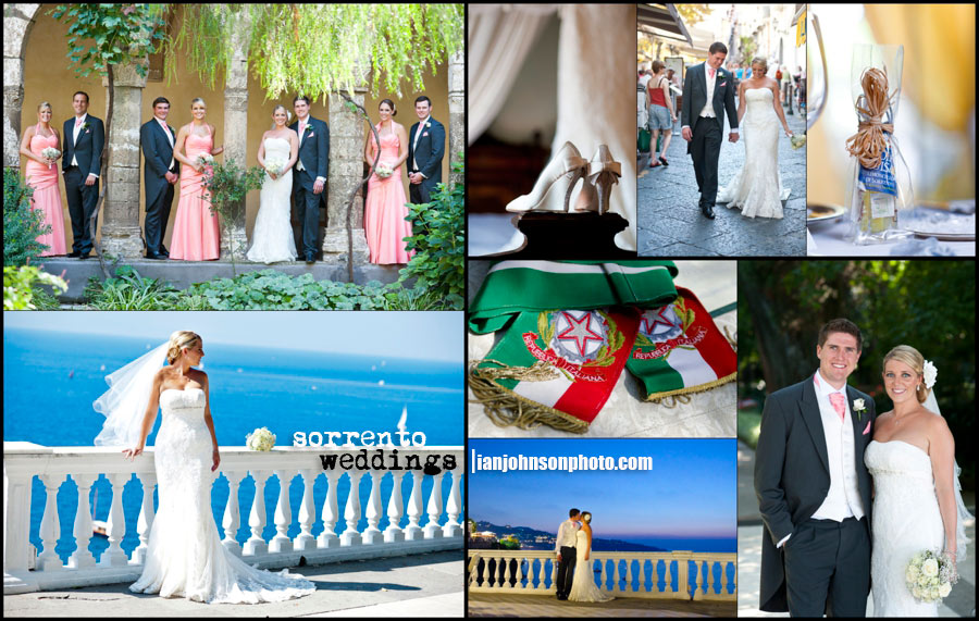 Hotel cocumella and Sorrento weddings