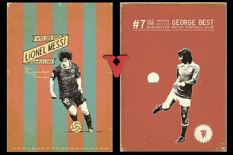 George Best or Lionel Messi